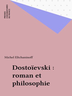 cover image of Dostoïevski